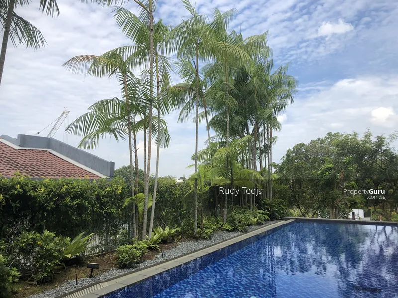 Contemporary Bungalow On Elevated Land W Greenery Bukit Timah View
